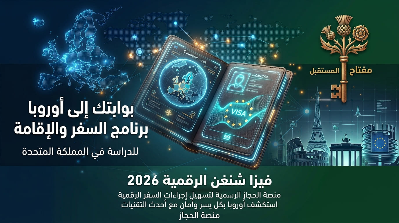  تحديثات فيزا شنغن الرقمية 2026: شروط وكيفية التقديم عبر المنصة الموحدة الجديدة